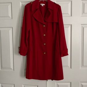 Dressbarn, Red dress jacket (not for outerwear) great for over blouse and skirt